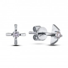 Diamond Stud Earrings SEC-E78 (Earrings)