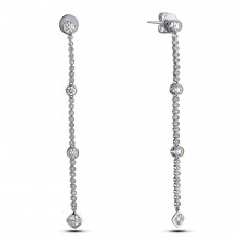 Diamond Dangle Earrings SGE371-328E (Earrings)
