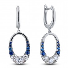 Diamond Dangle Earrings SGE478 (Earrings)