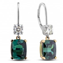 Diamond Dangle Earrings SGE485 (Earrings)