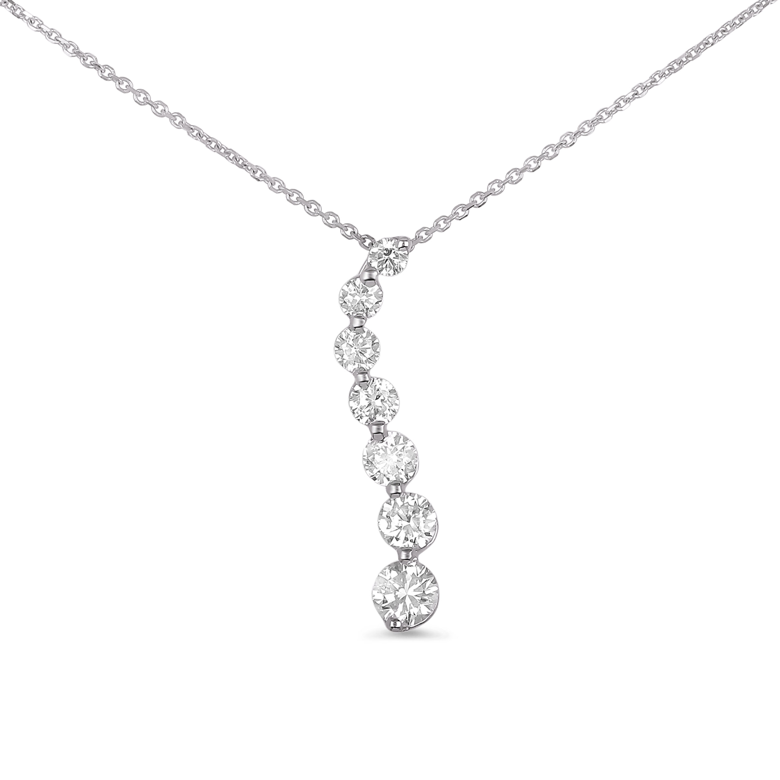 Diamond Necklaces - SGP193 - Anaya Fine Jewellery Collection