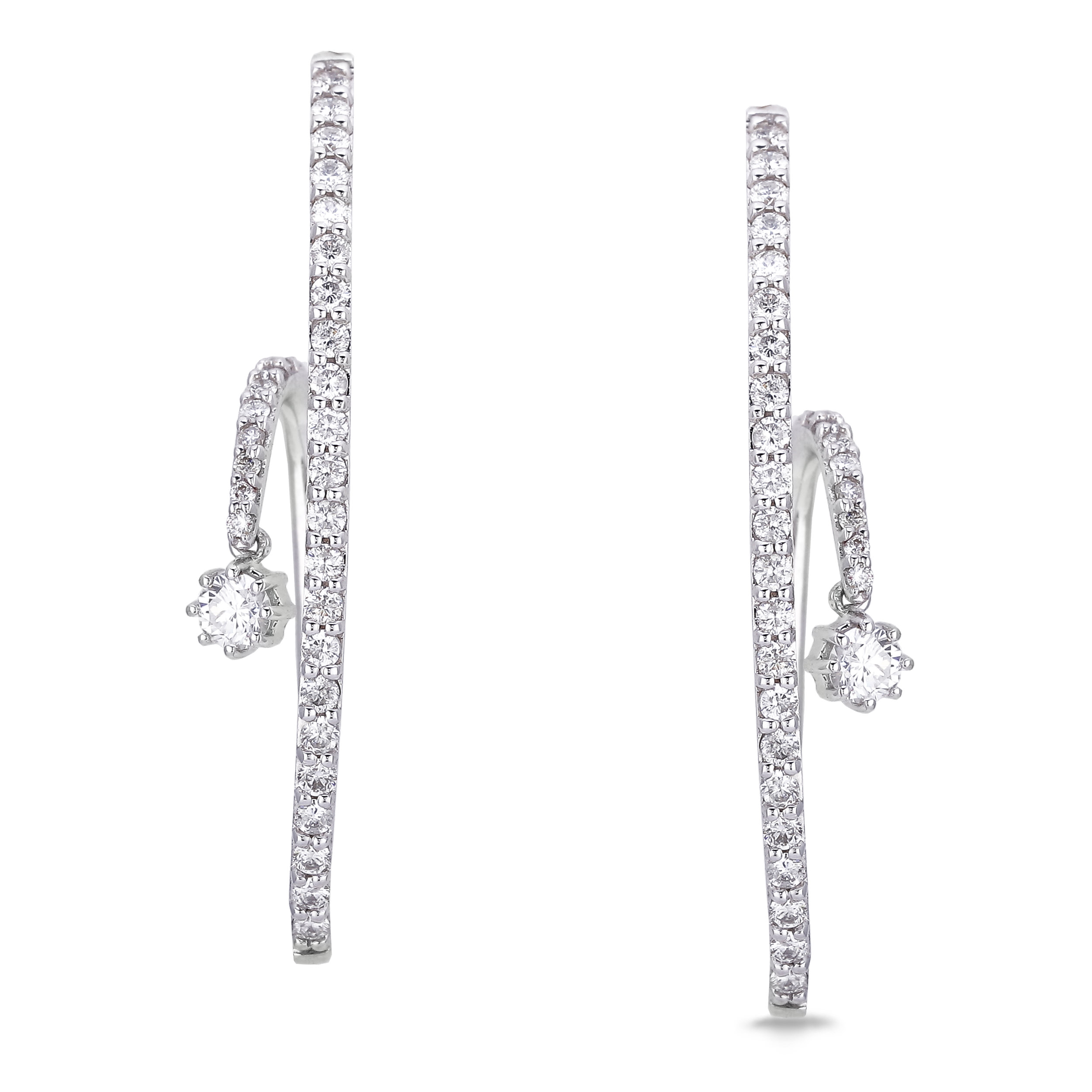 Diamond Stud Earrings SGE207 (Earrings)