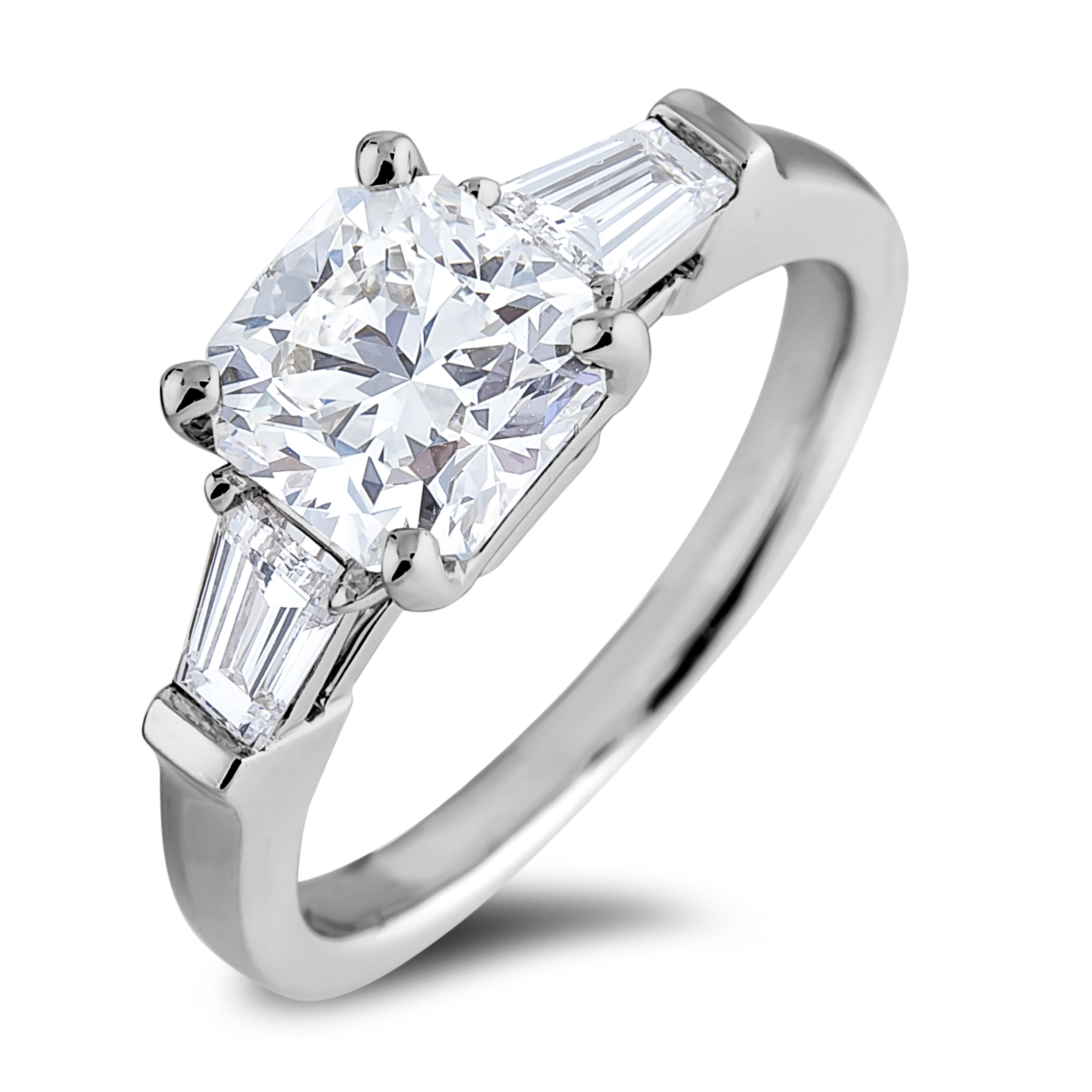 Diamond Three Stone Rings SGR1134 (Rings)