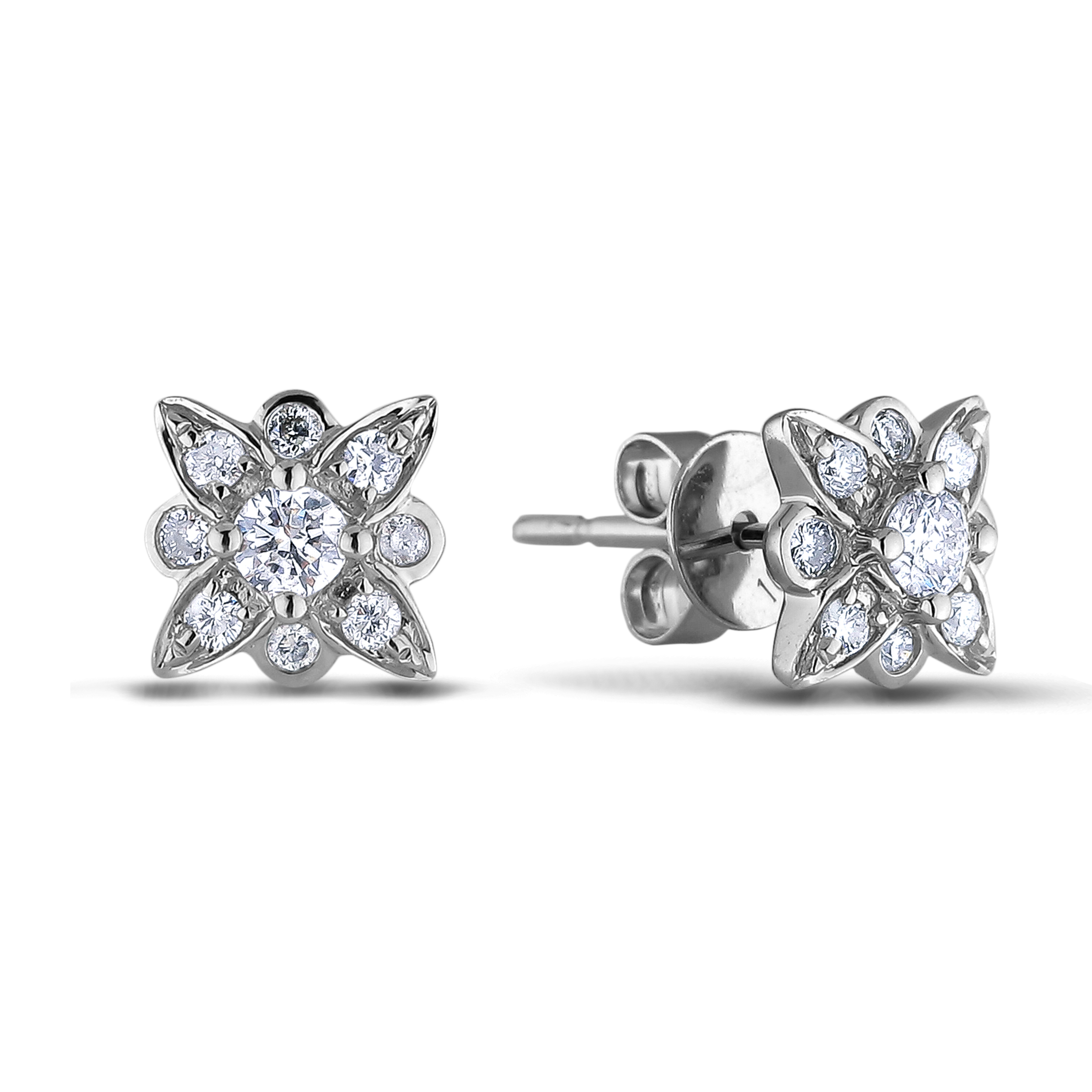 Diamond Stud Earrings SGE342 (Earrings)