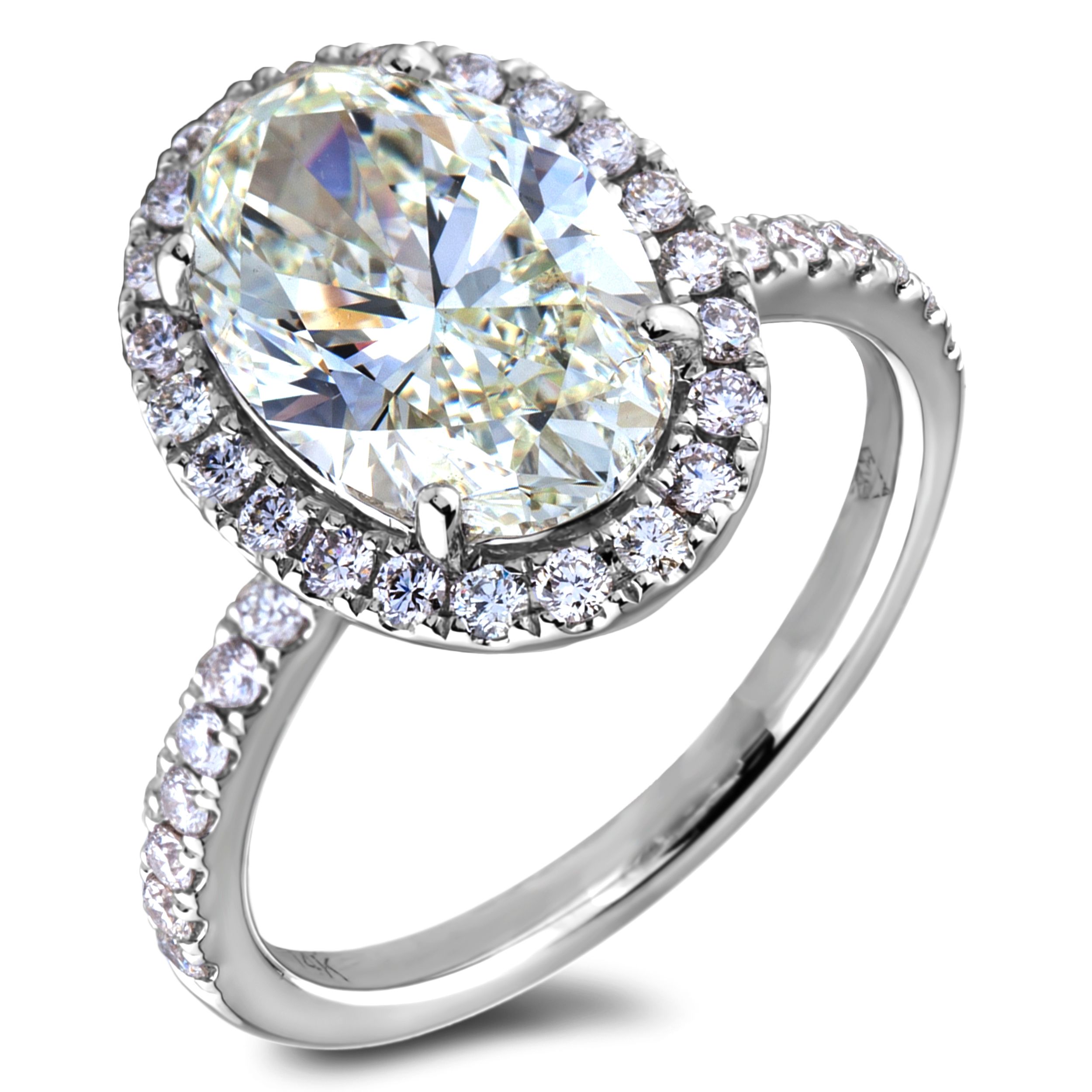 Diamond Engagement Halo Rings SGR1372 (Rings)