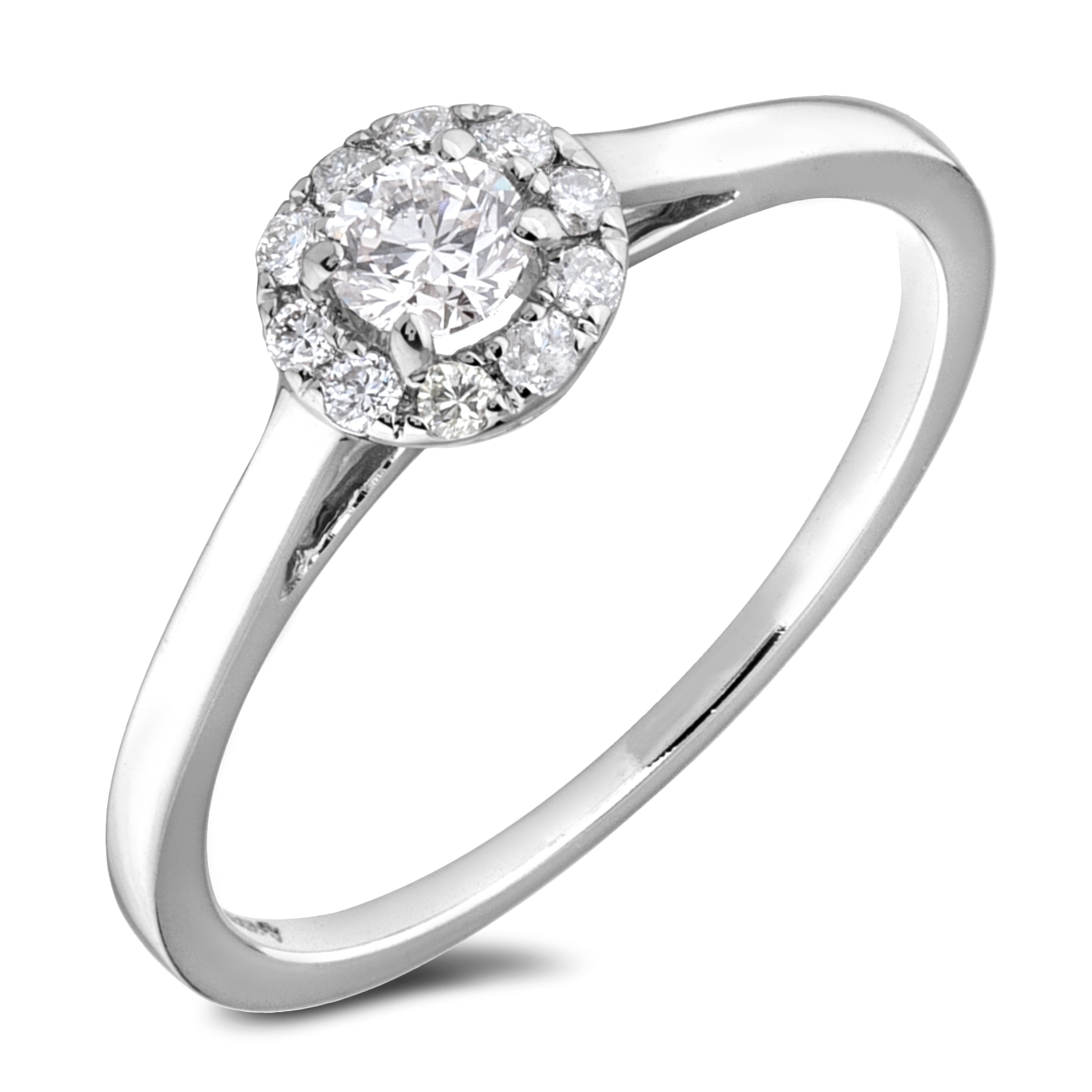 Diamond Engagement Halo Rings SGR1433 (Rings)