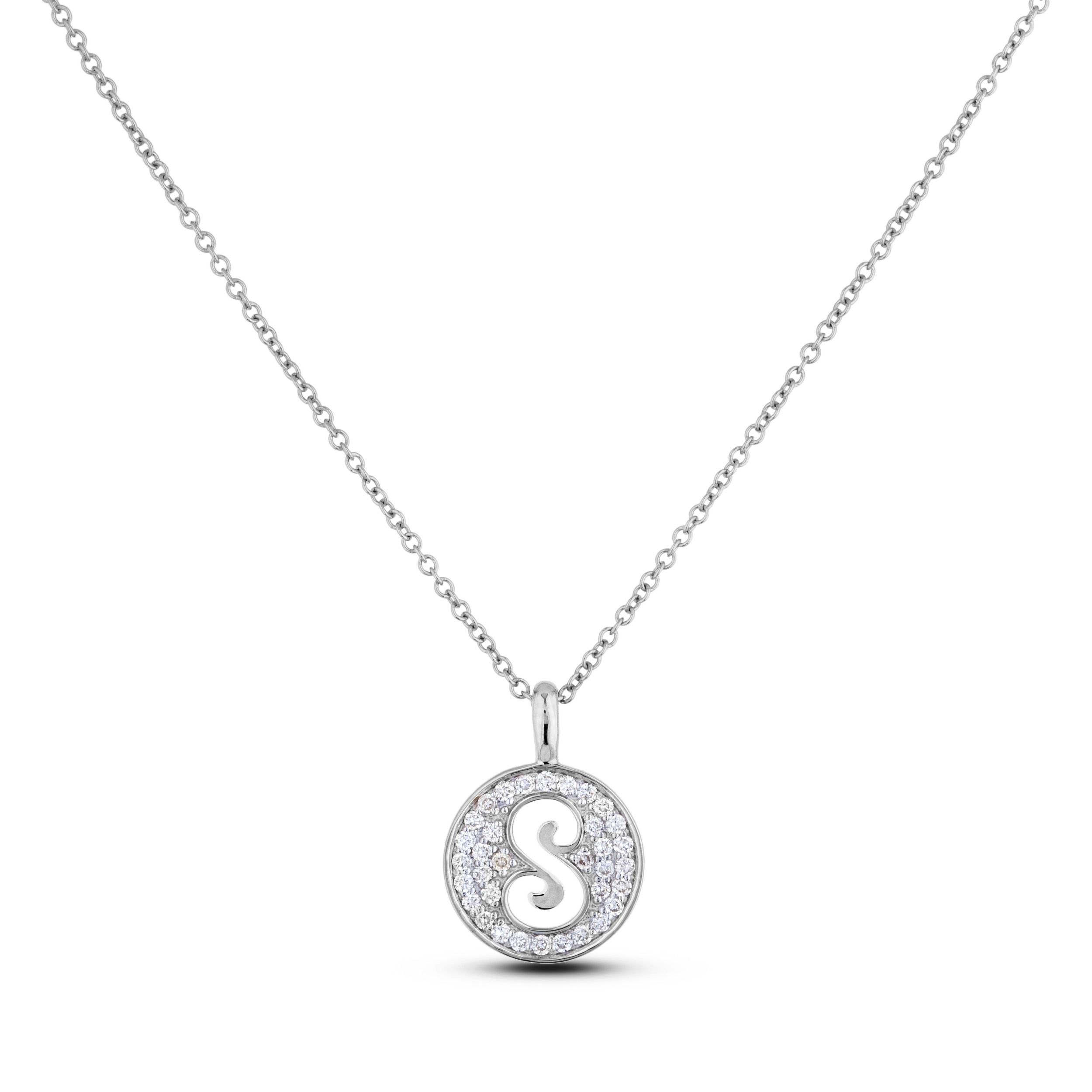 Diamond Alphabet & Zodiac SGP445-S (Pendants)