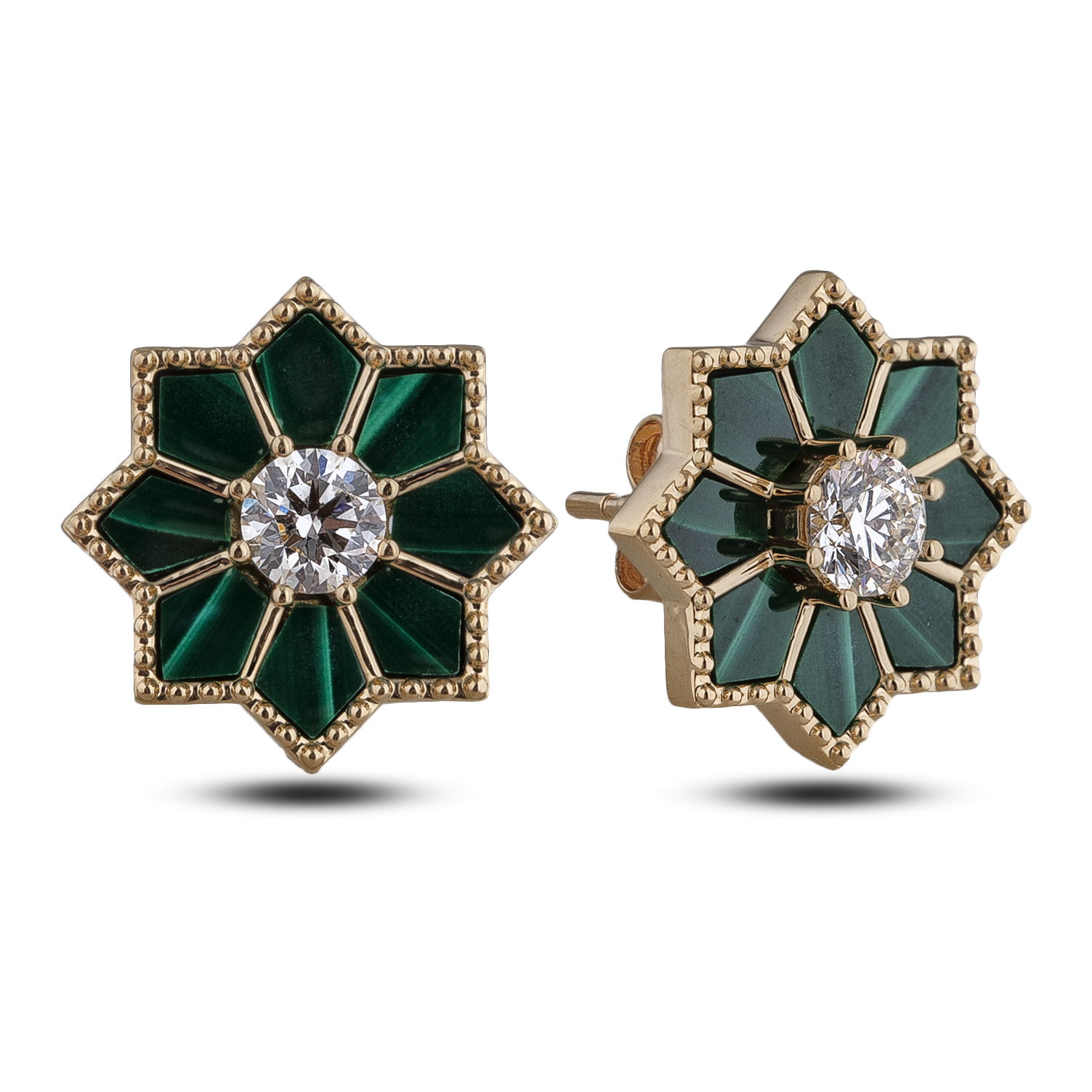 Diamond Stud Earrings SGE497 (Earrings)