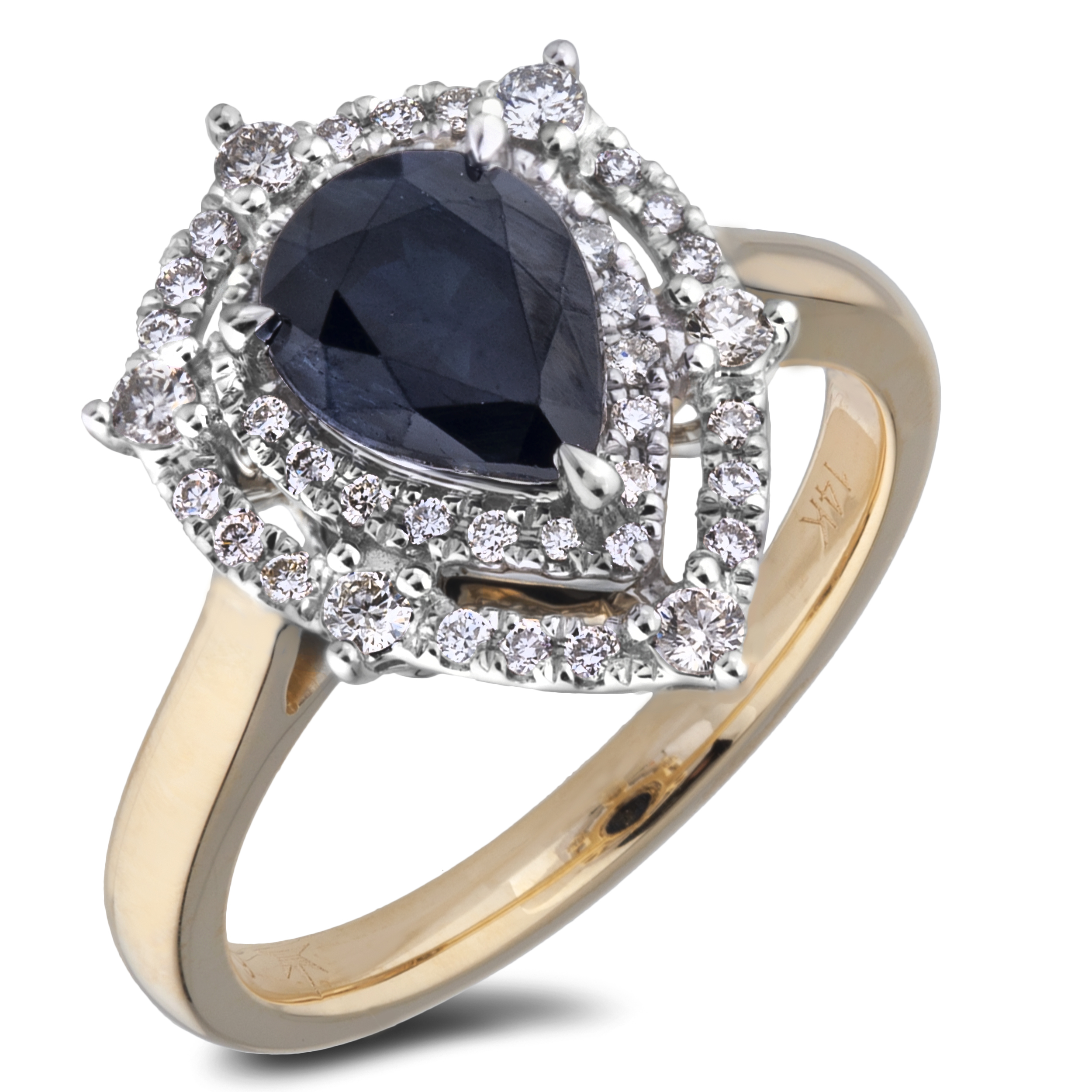 Diamond Engagement Halo Rings SGR1486 (Rings)