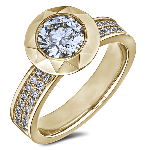 Diamond Engagement Rings SGR1463-RD (Rings)