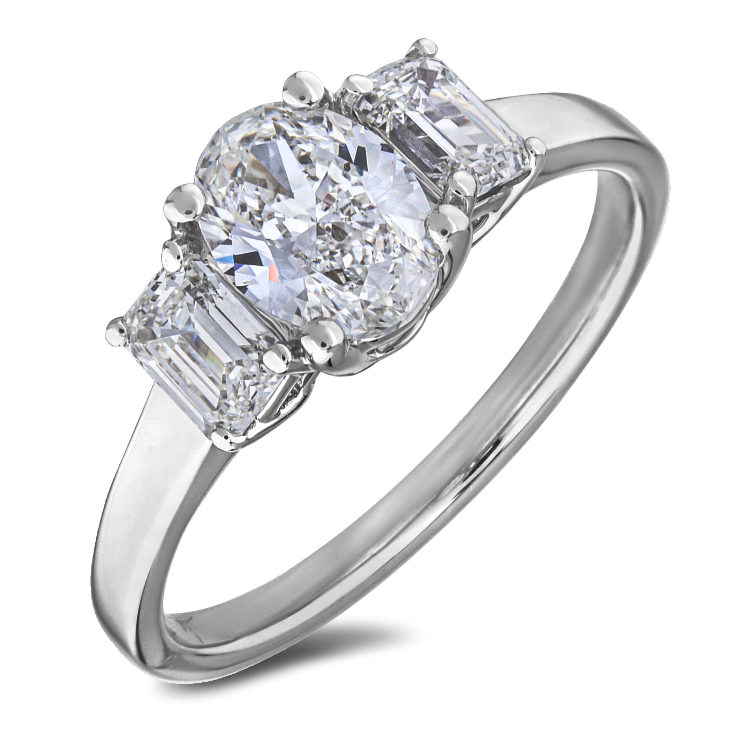 Diamond Three Stone Rings SGR1515 (Rings)