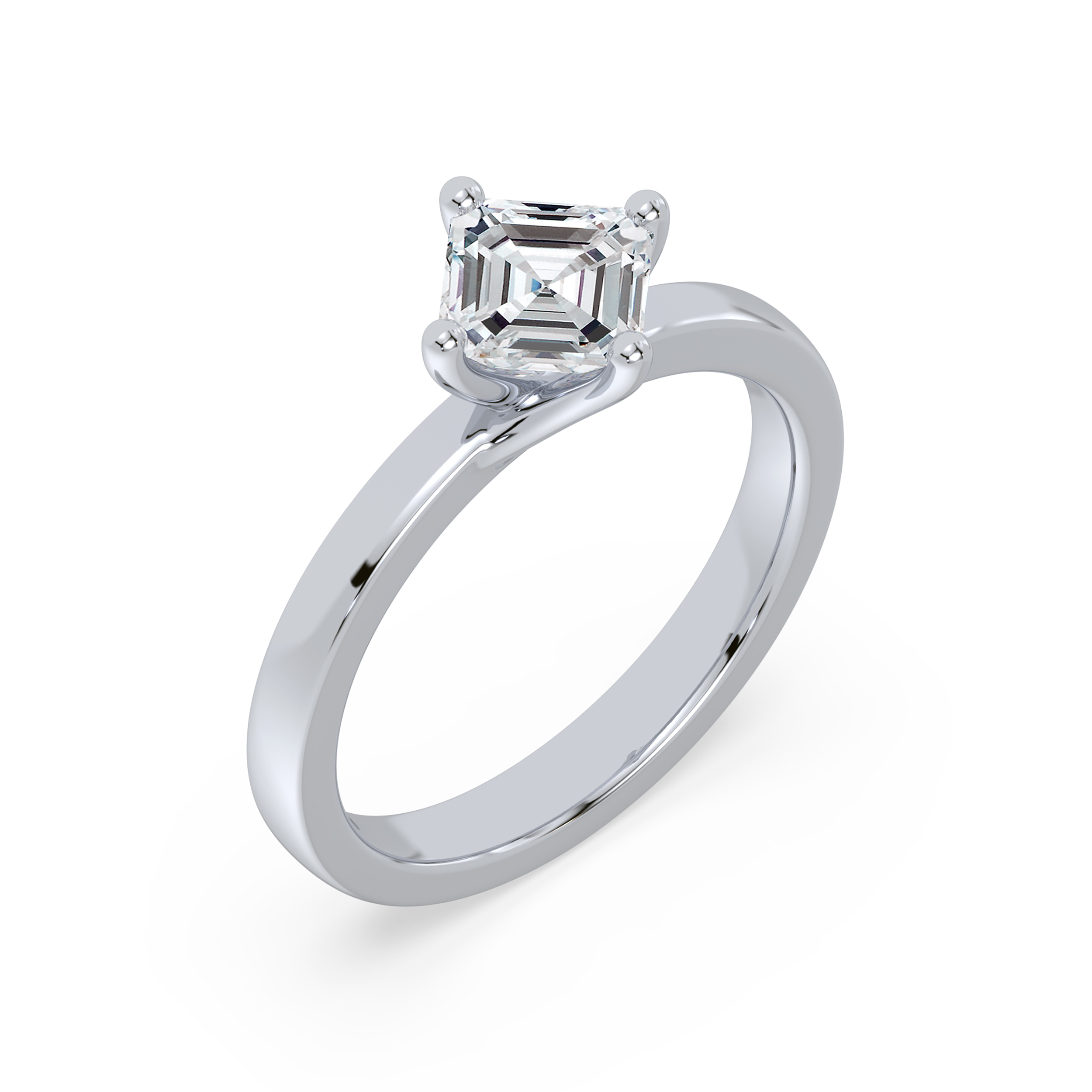 Diamond Solitaire Rings SGR1528 (Rings)