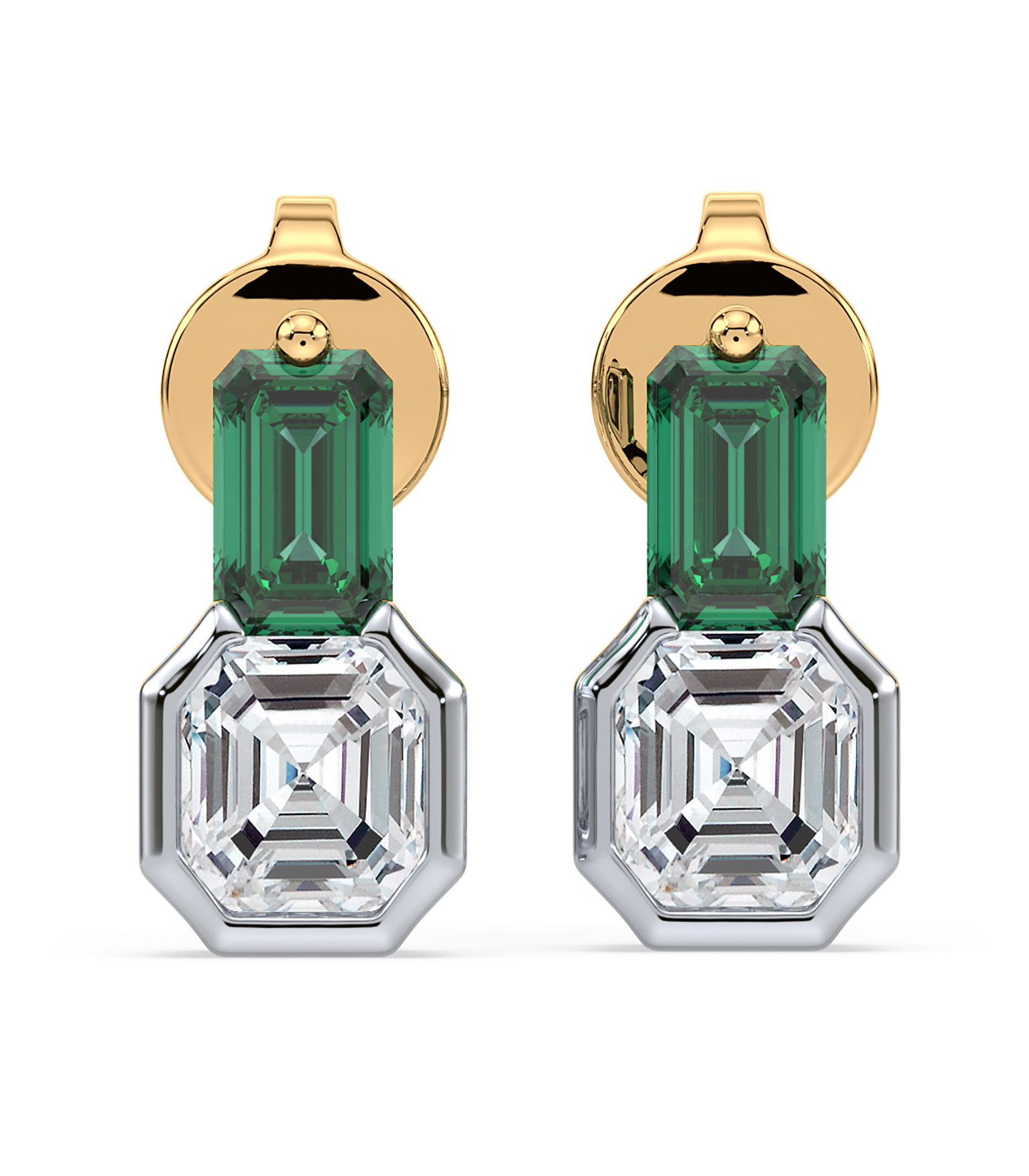 Diamond Stud Earrings SGE516-1 (Earrings)