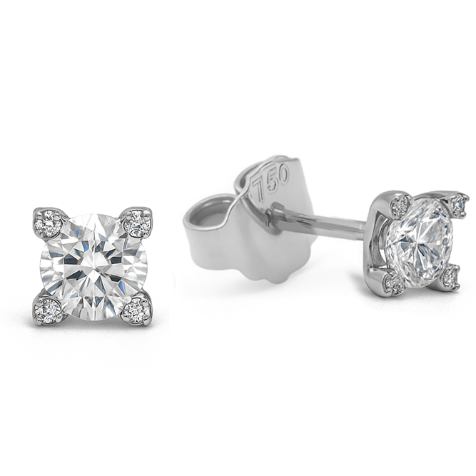 Diamond Stud Earrings JP-ES-048-1(6.5) (Earrings)