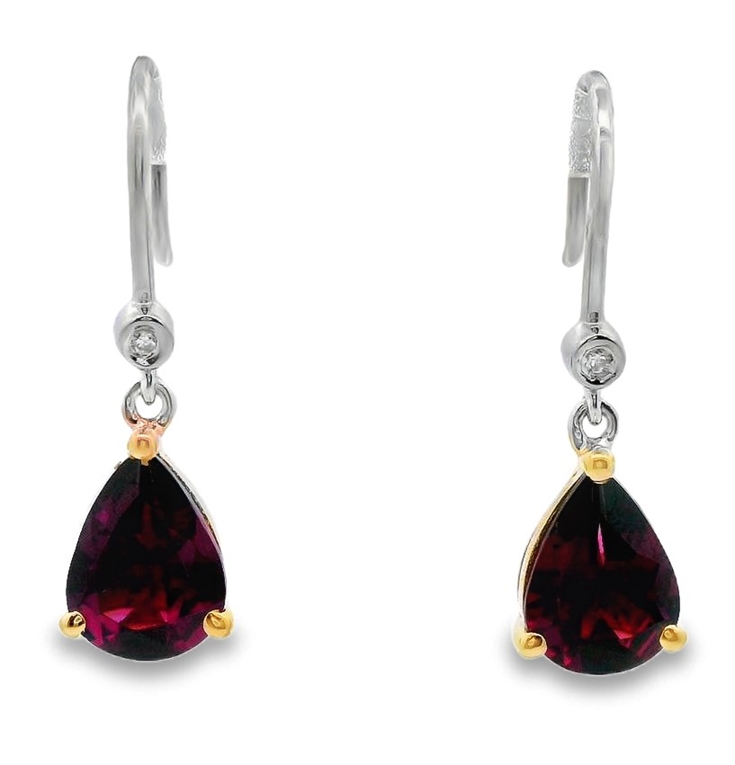 Diamond Dangle Earrings SGE242-E501 (Earrings)