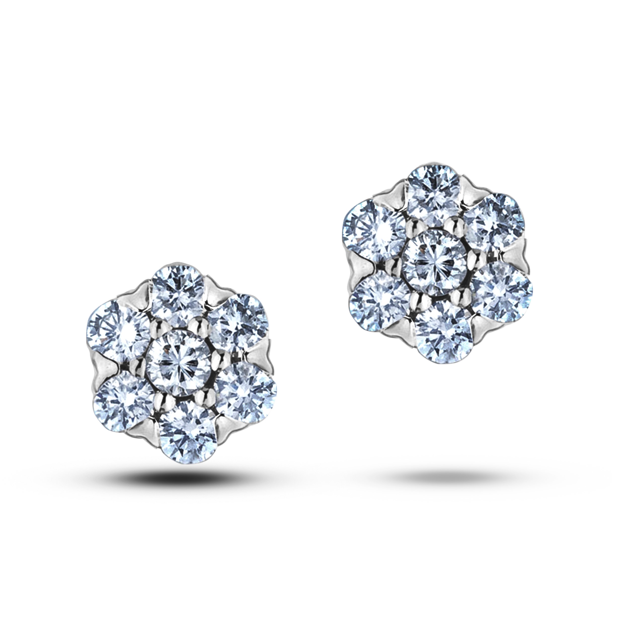 Diamond Stud Earrings SGE264 (Earrings)