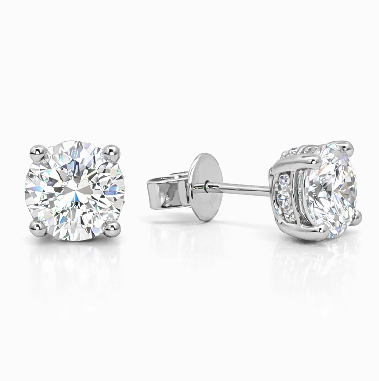 Diamond Stud Earrings SGE527 (Earrings)