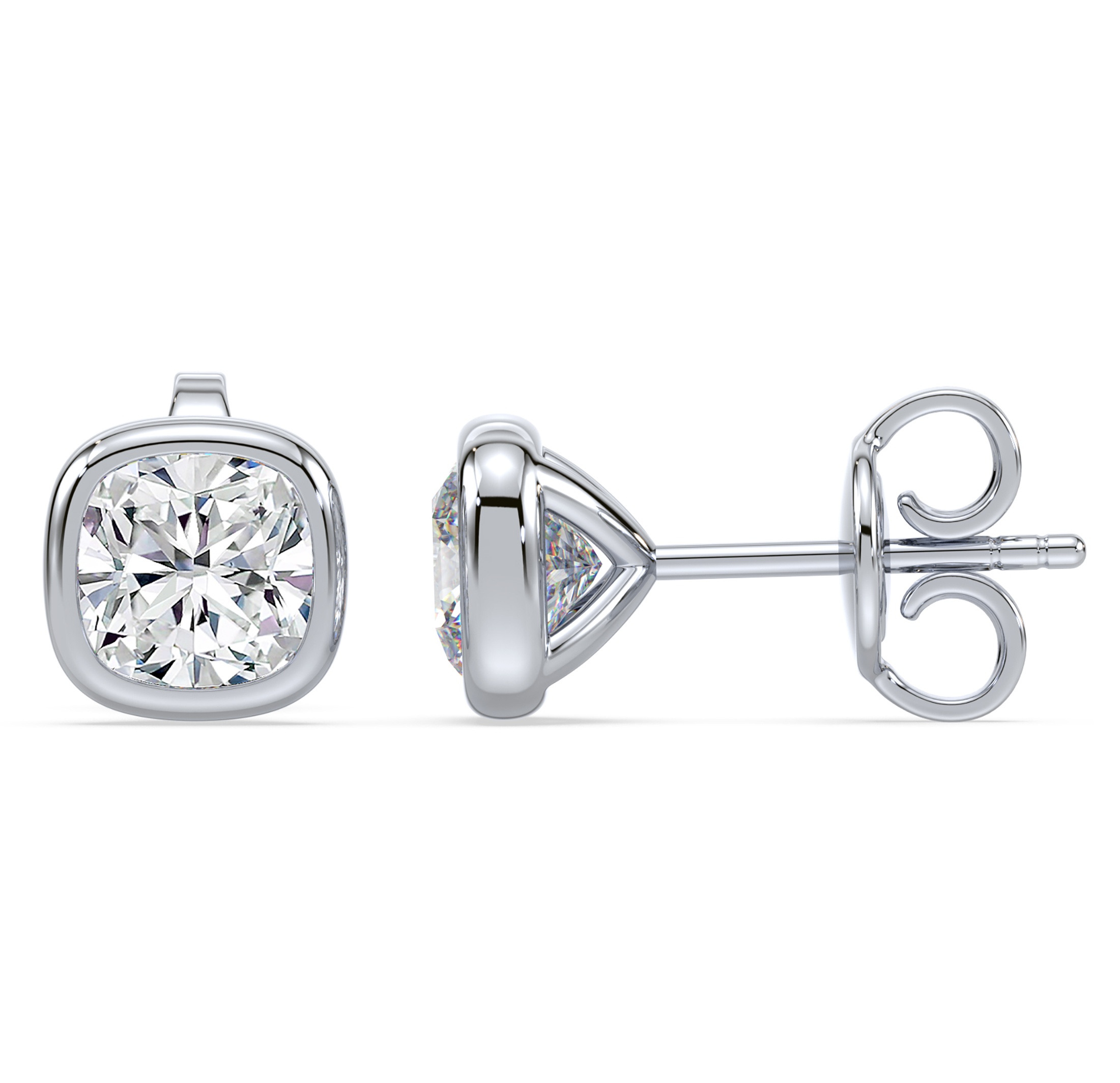 Diamond Stud Earrings SGE519-CU (Earrings)