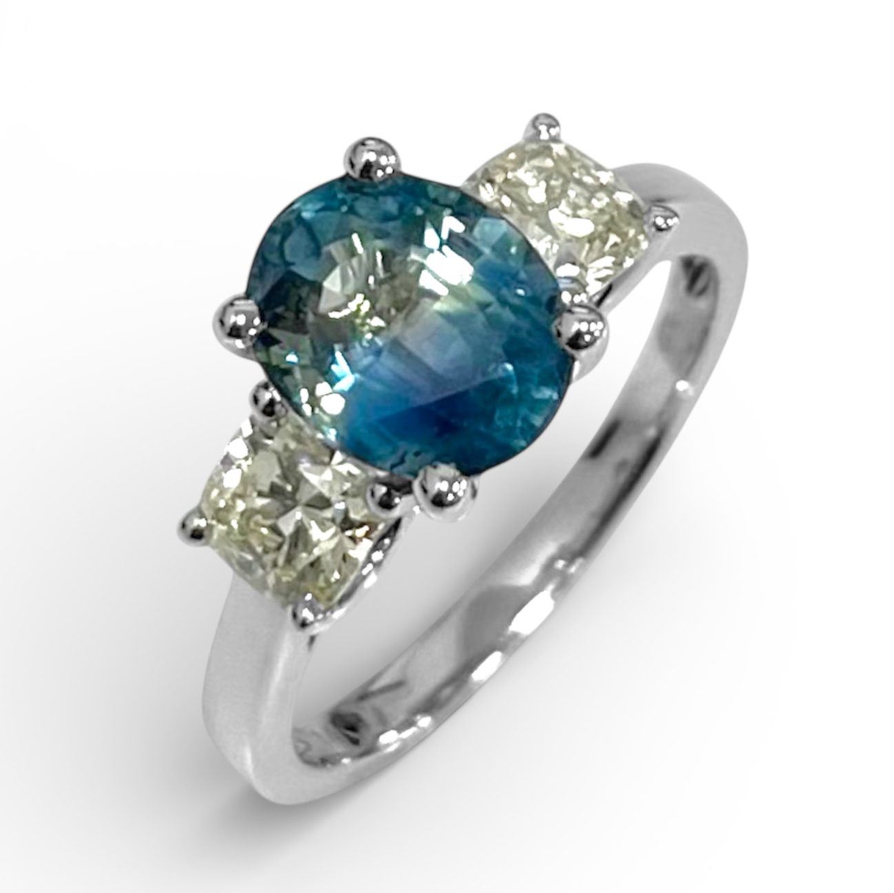 Diamond Three Stone Rings SGR1167-OV (Rings)