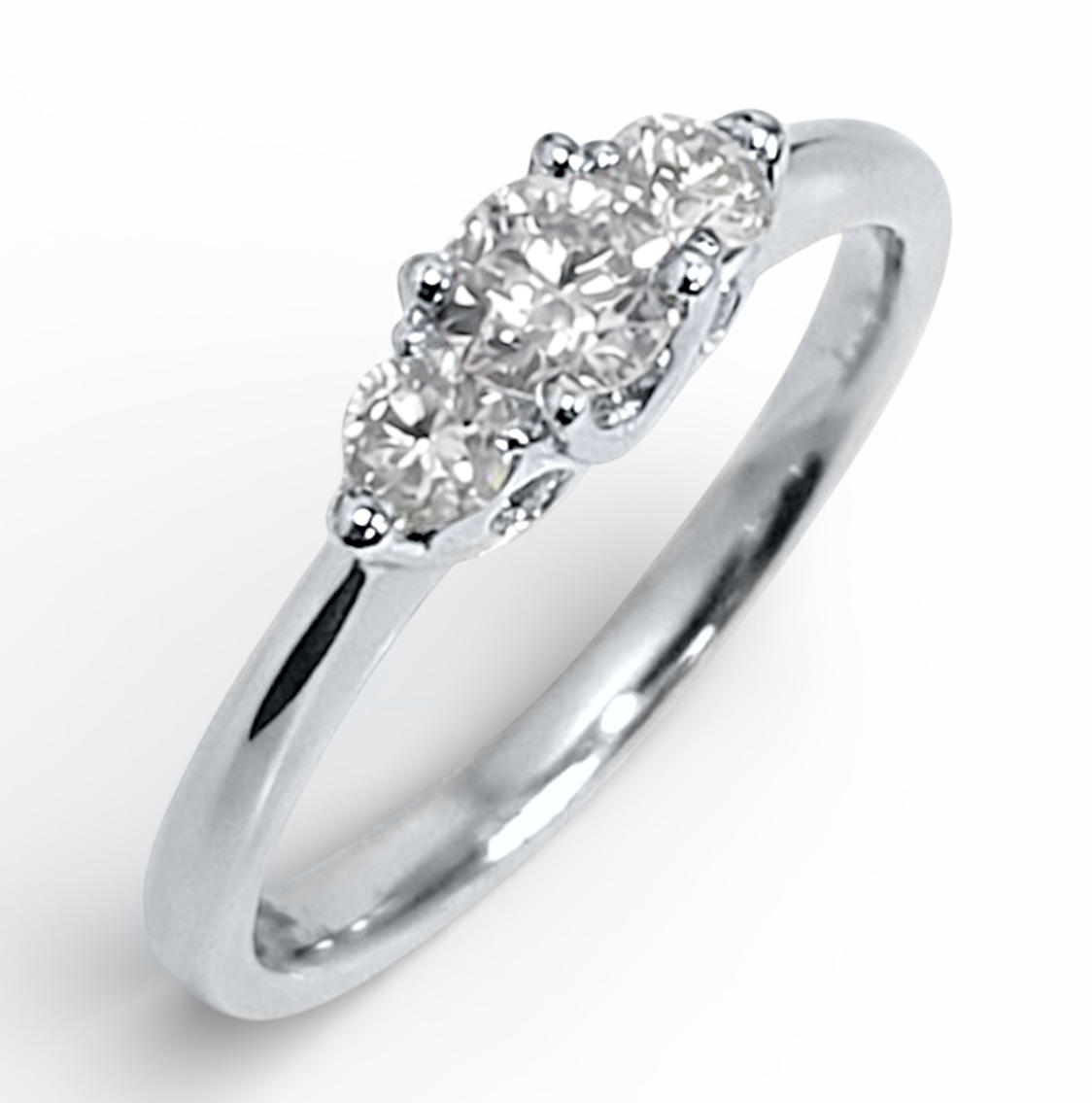 Diamond Three Stone Rings SGR1547 (Rings)