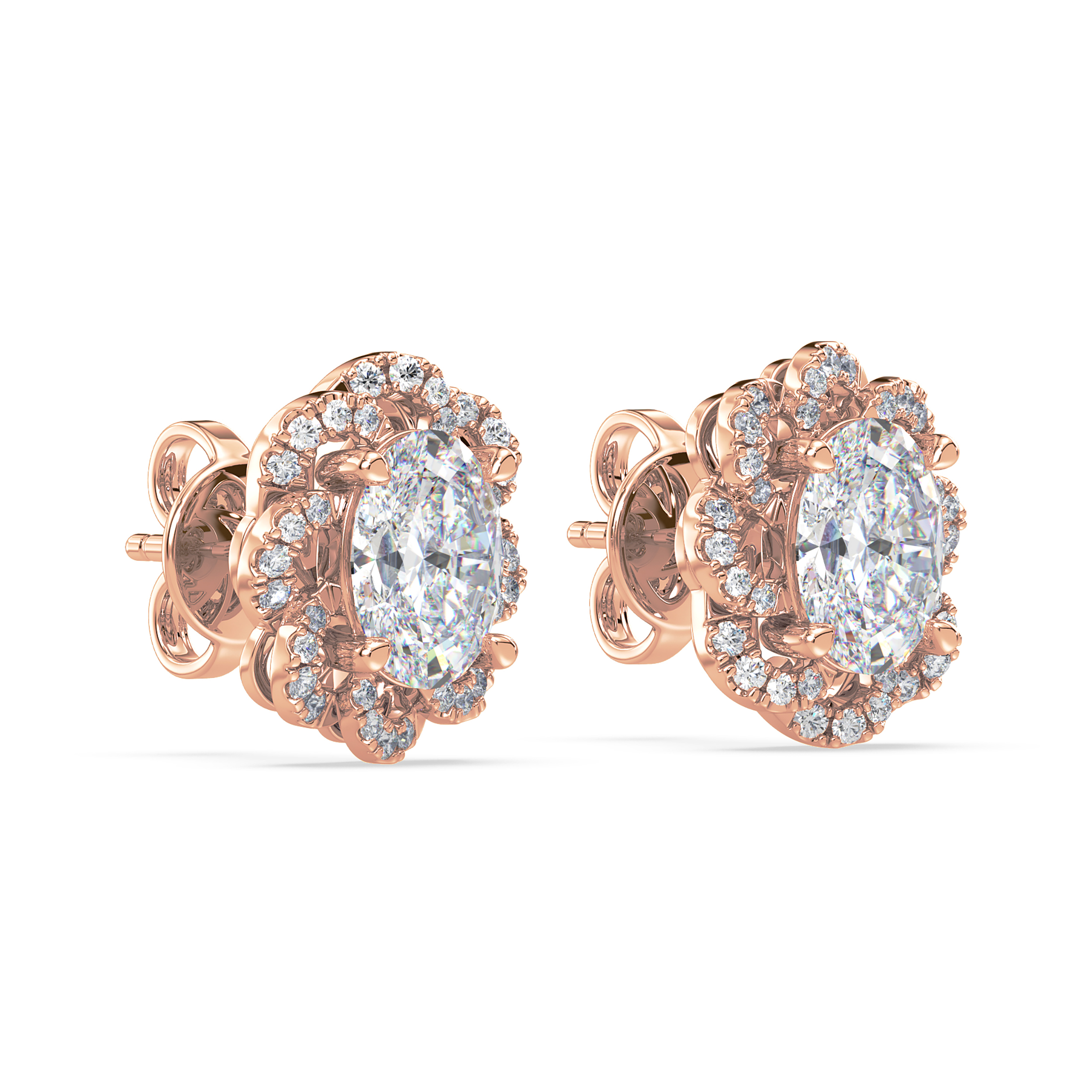 Diamond Stud Earrings SGE550 (Earrings)