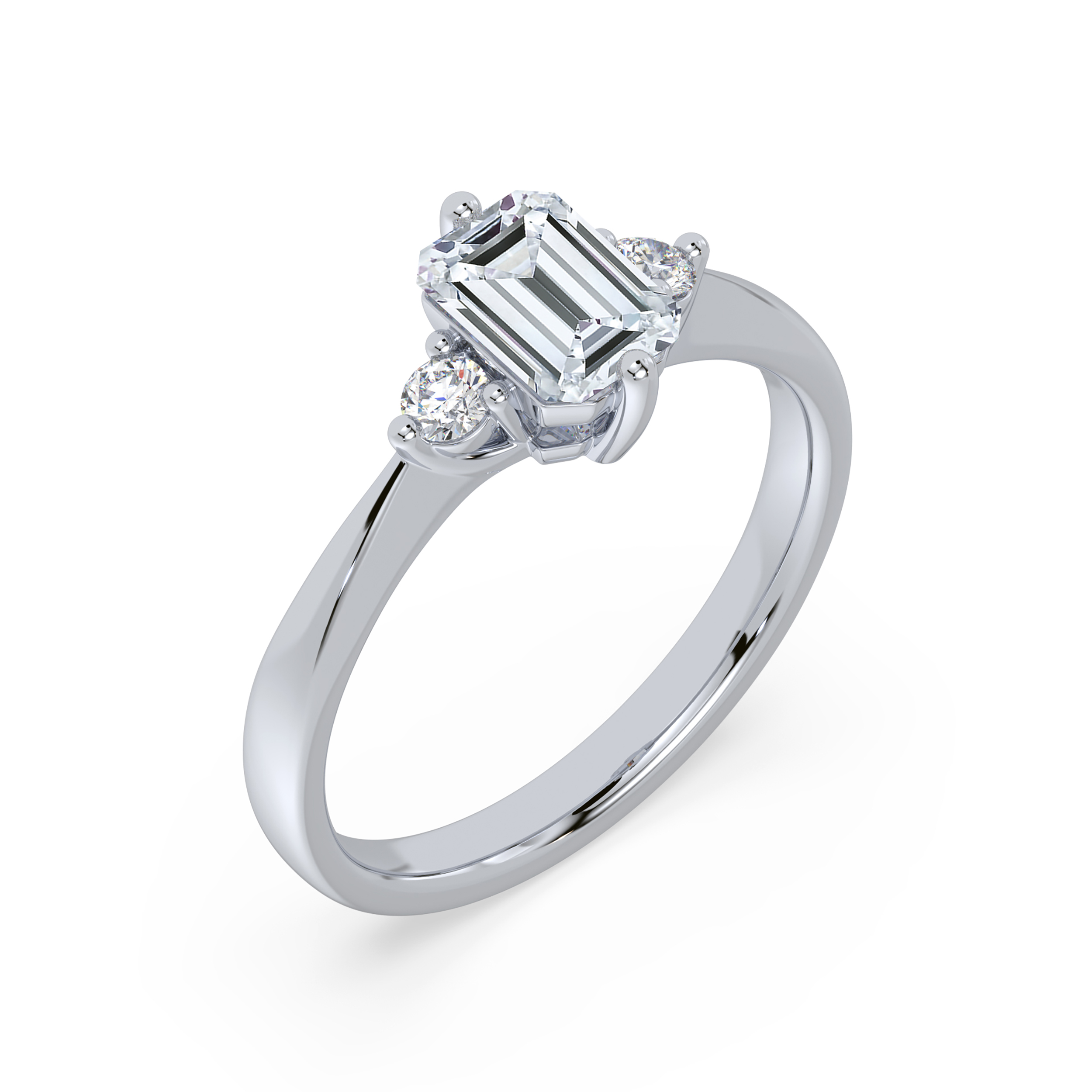 Diamond Three Stone Rings SGR1578 (Rings)