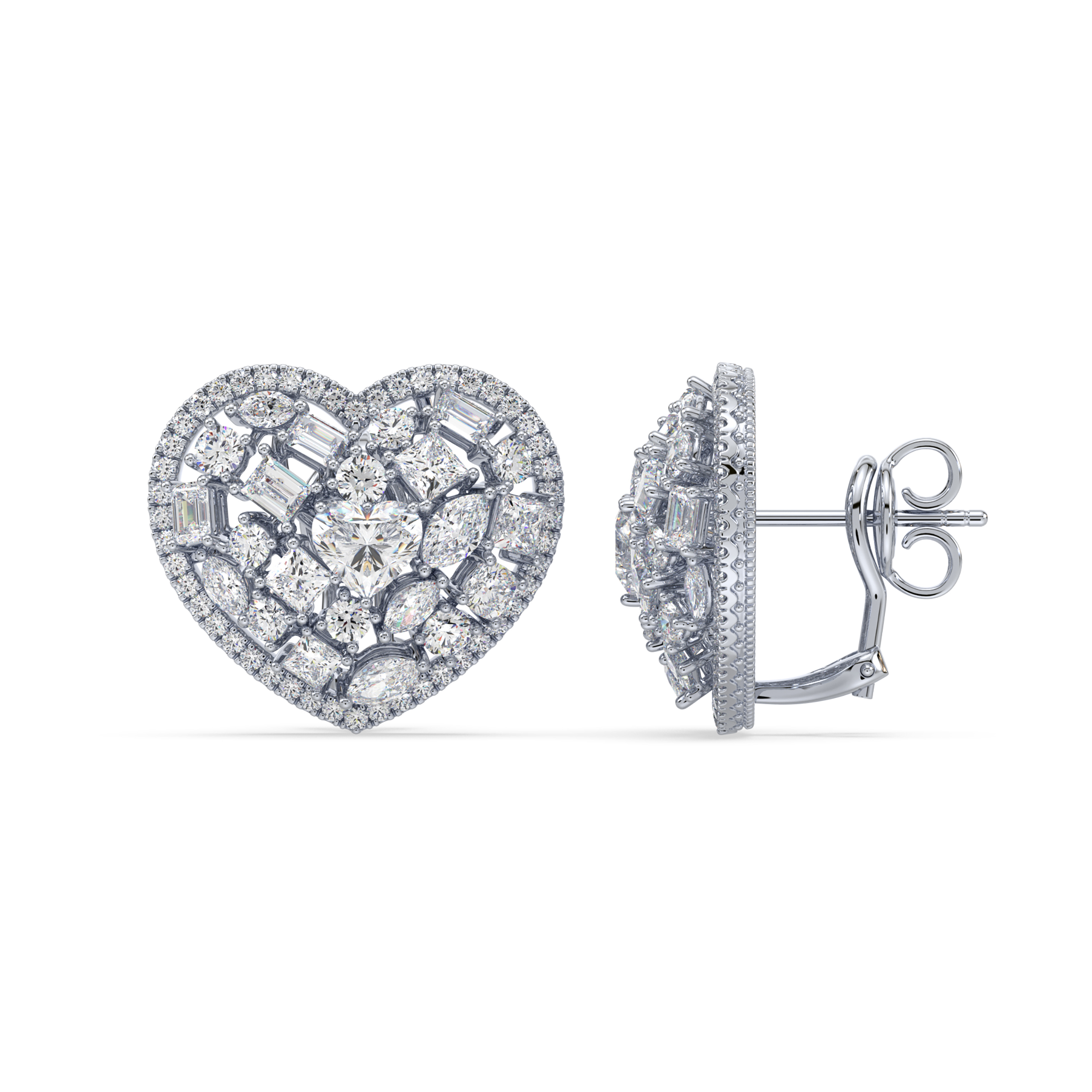 Diamond Stud Earrings SGE531 (Earrings)