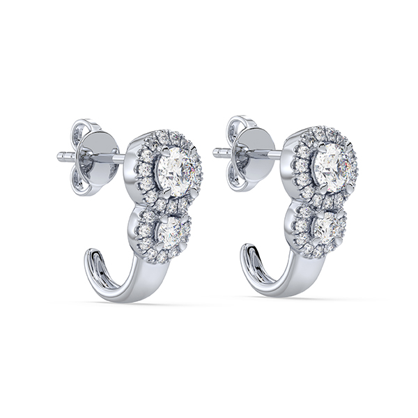 Diamond Stud Earrings SGE546 (Earrings)