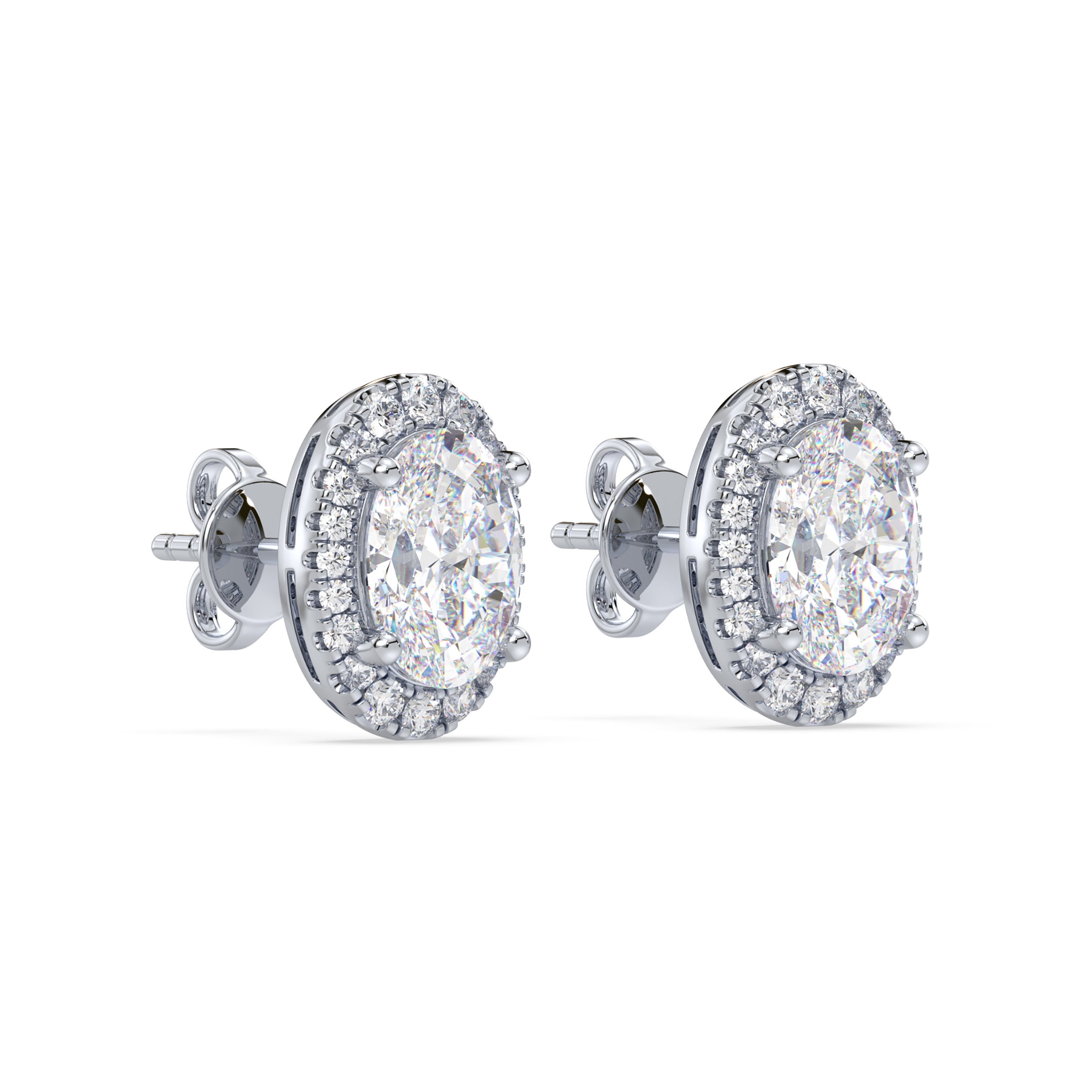 Diamond Stud Earrings SGE560 (Earrings)