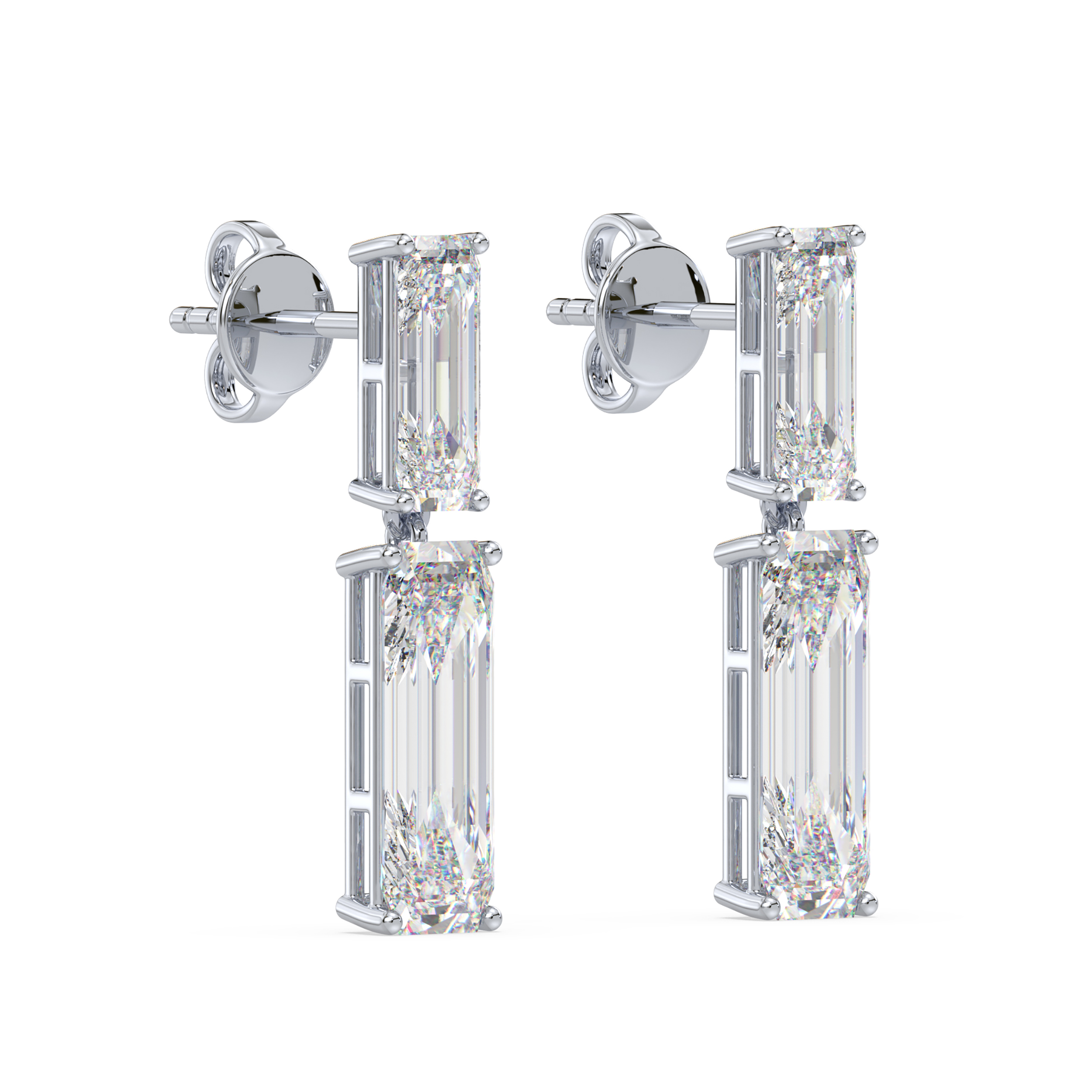 Diamond Stud Earrings SGE561 (Earrings)