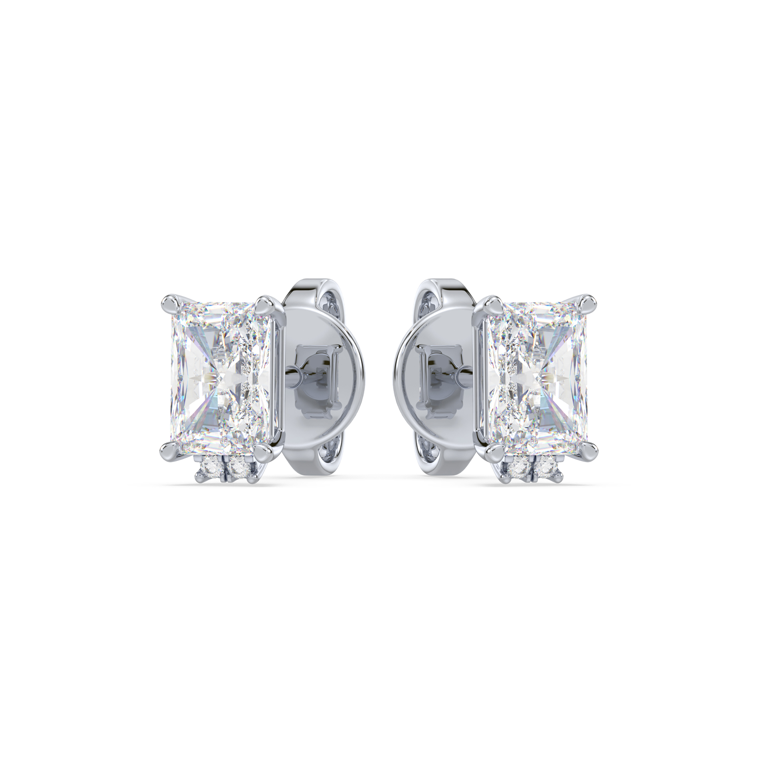 Diamond Stud Earrings SGE548-EC-2 (Earrings)