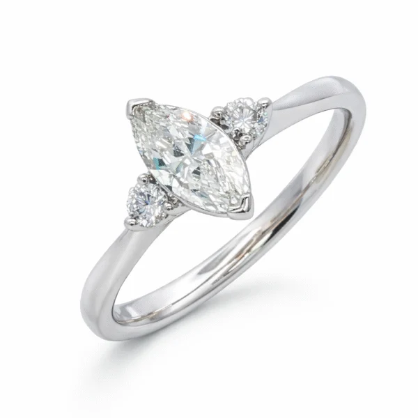 Diamond Engagement Rings SGR1564-MQ (Rings)