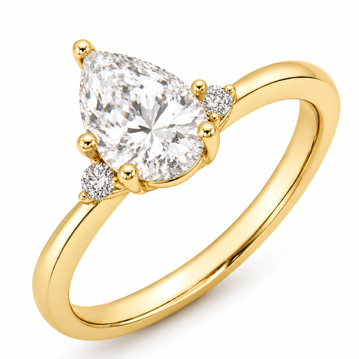 Diamond Engagement Halo Rings SGR1564-PS (Rings)