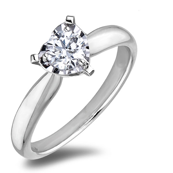 Diamond Solitaire Rings SGR1397 (Rings)