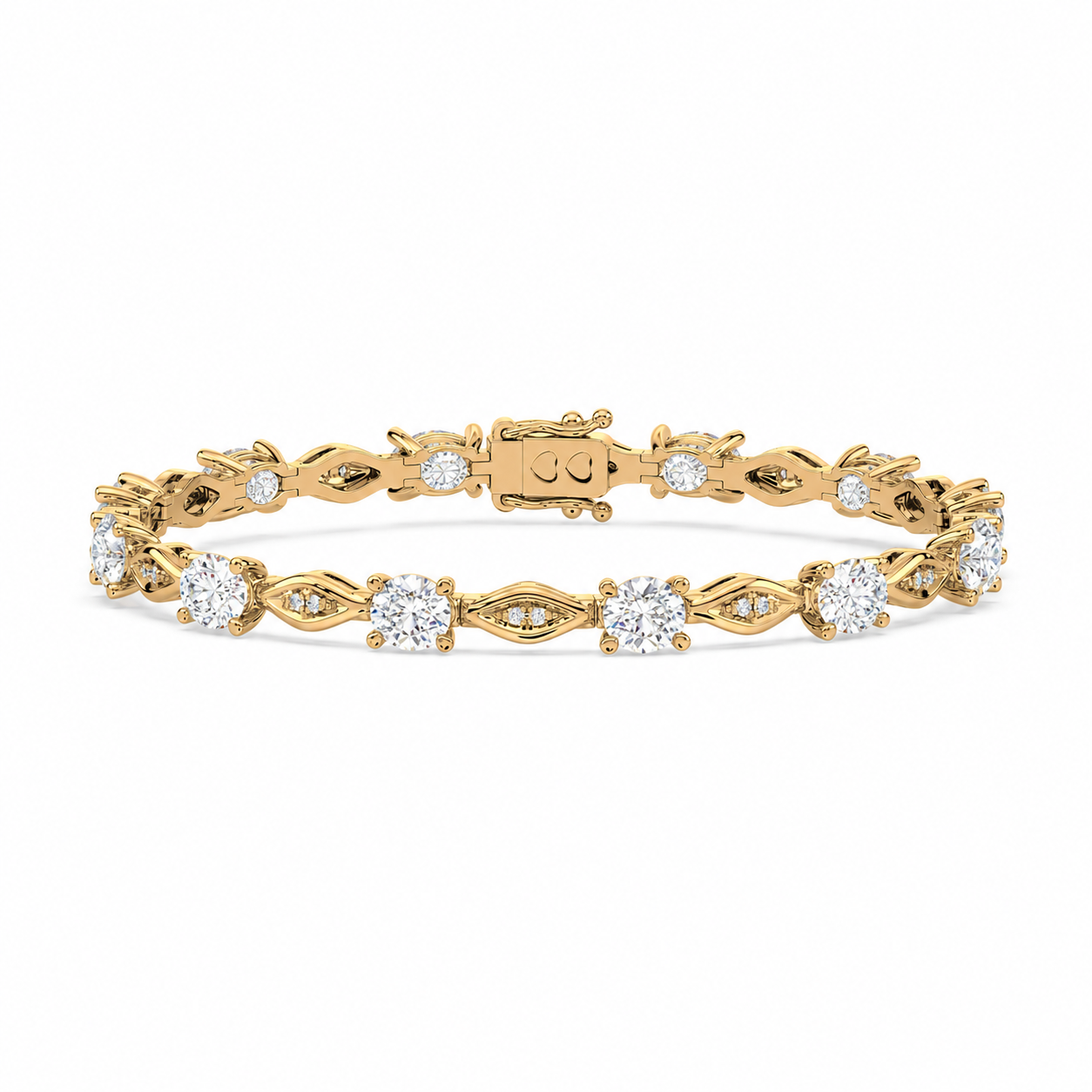 Diamond Tennis Bracelets SGB151-RD (Bracelets)