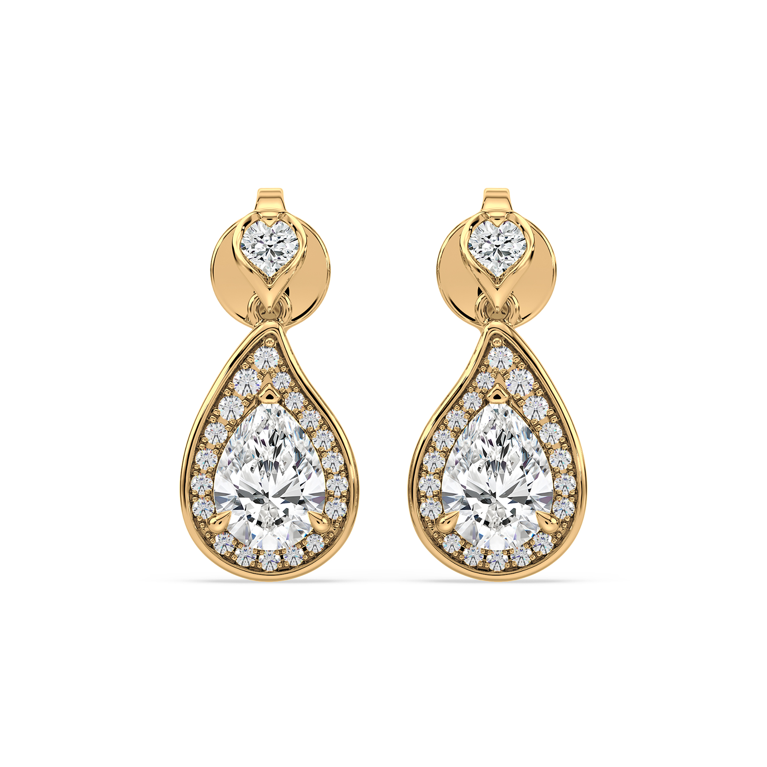 Diamond Stud Earrings SGE517 (Earrings)